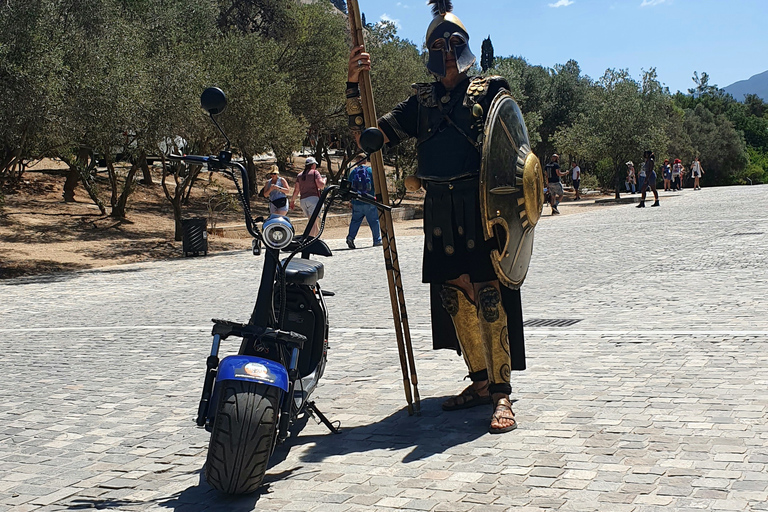 Athens: Guided E-Scooter Tour in Acropolis Area