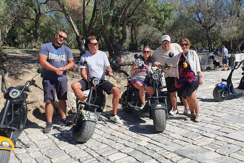 Athens: Premium Guided E-Scooter Tour in Acropolis AreaAthens: Guided E-Scooter Tour in Acropolis Area