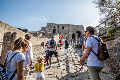 Da Sorrento: Tour di mezza giornata di Pompei con salta la fila