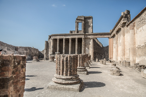 Da Sorrento: Tour di mezza giornata di Pompei con salta la fila