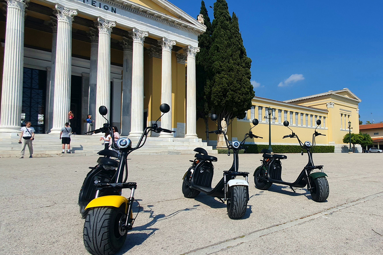 Athens: Premium Guided E-Scooter Tour in Acropolis AreaAthens: Guided E-Scooter Tour in Acropolis Area