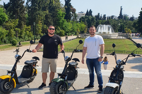 Athens: Premium Guided E-Scooter Tour in Acropolis AreaAthens: Guided E-Scooter Tour in Acropolis Area