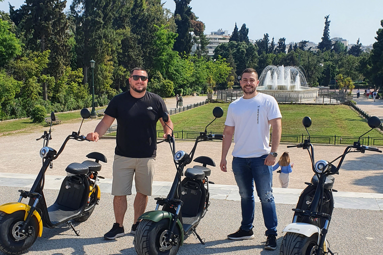 Athens: Premium Guided E-Scooter Tour in Acropolis AreaAthens: Guided E-Scooter Tour in Acropolis Area