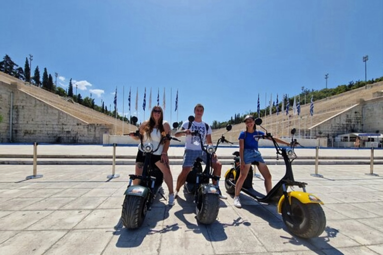 Athens: Guided E-Scooter Tour in Acropolis Area