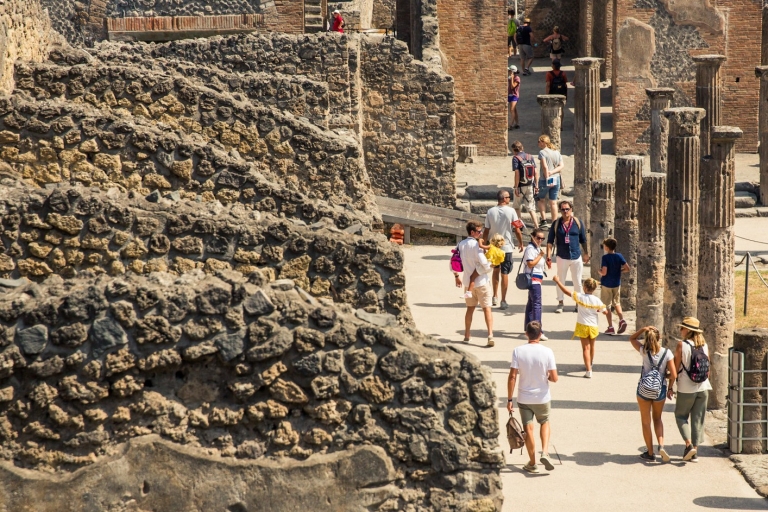 Pompeya: tour a pie guiado con entrada sin colasTour privado a pie con acceso sin filas en inglés