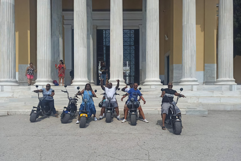 Athens: Guided E-Scooter Tour in Acropolis Area