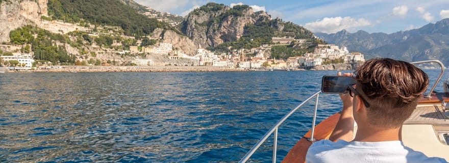Croisière privée d'une journée à Positano et sur la côte amalfitaine : départ de Sorrente