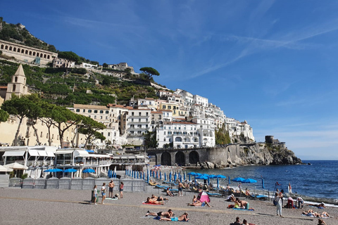 De Nápoles: Viagem de 1 dia a Positano e Amalfi de Ferry