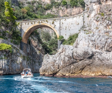 From Sorrento: Amalfi Coast Full-Day Trip by Boat