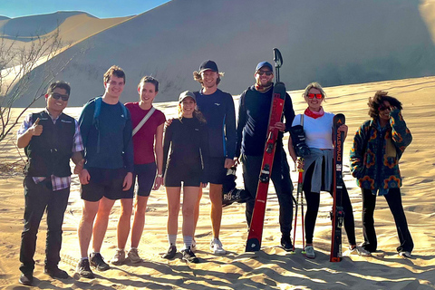 Van Huacachina: Buggy in Huacachina bij zonsondergang