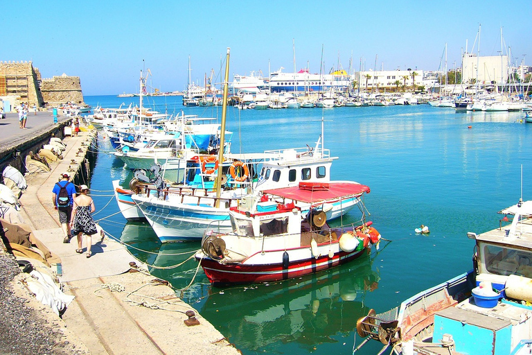 Heraklion: Palazzo di Cnosso a Creta, museo ed escursione a terraTour con autista