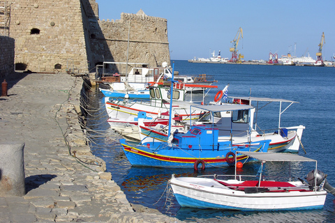 Heraklion: Pałac w Knossos na Krecie, muzeum i wycieczka na brzegWycieczka z licencjonowanym przewodnikiem