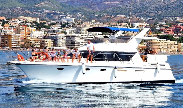 Visit Fuengirola Dolphin Spotting Yacht Tour with Drinks & Snacks in Marbella
