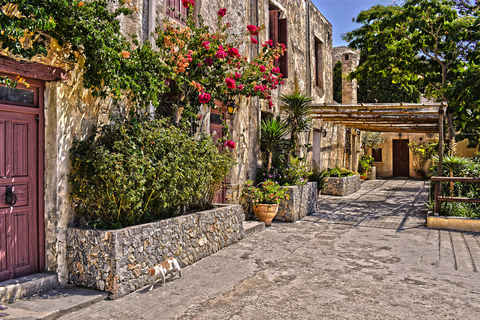 Heraklion: tour del Palazzo di Minoa e del villaggio di Spinaloga/EloundaTour con guida turistica autorizzata