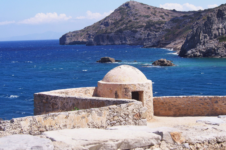 Heraklion: Palace of Minoa & Spinaloga/Elounda Village Tour Tour with driver