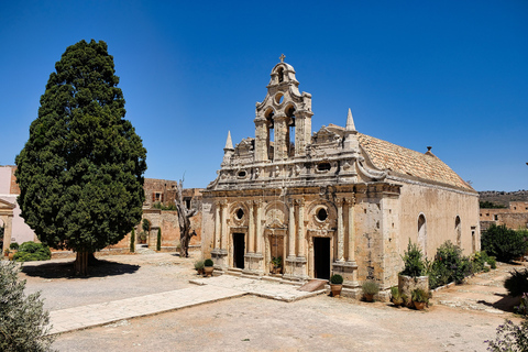 Von Heraklion aus: Tagesausflug nach Rethymno, Arkadi und zum Kourna-SeeTour mit Fahrer