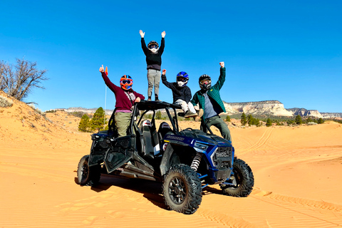 Kanab: Peek-a-Boo Slot Canyon ATV Self-Driven Guided Tour 4-Person UTV