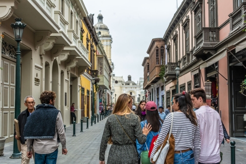 Centro histórico Lima: comida callejera y antiguas tabernasExperiencia de comida callejera en inglés