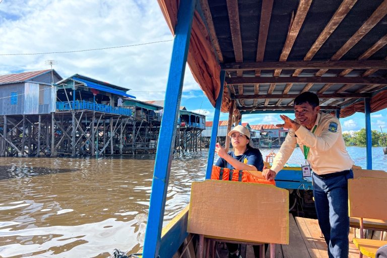 Siem Reap: Tonle Sap y Kampong Phluk Tour con comida callejera