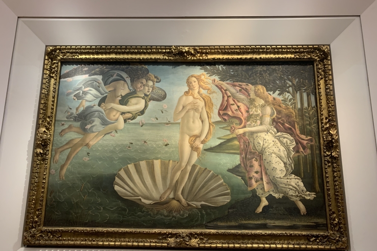 Florencia: Visita privada en familia a la Galería de los Uffizi sin hacer colaVisita guiada privada a los Uffizi italianos