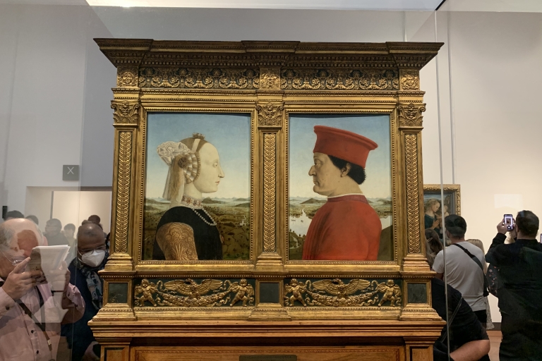 Florencia: Visita privada en familia a la Galería de los Uffizi sin hacer colaVisita guiada privada a los Uffizi en inglés