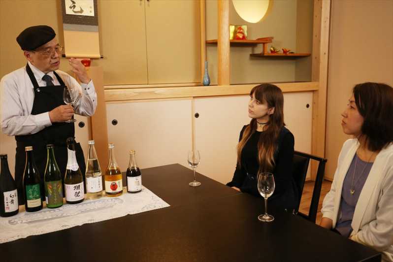 Tokyo: 7 Kinds of Sake Tasting with Japanese Food Pairings