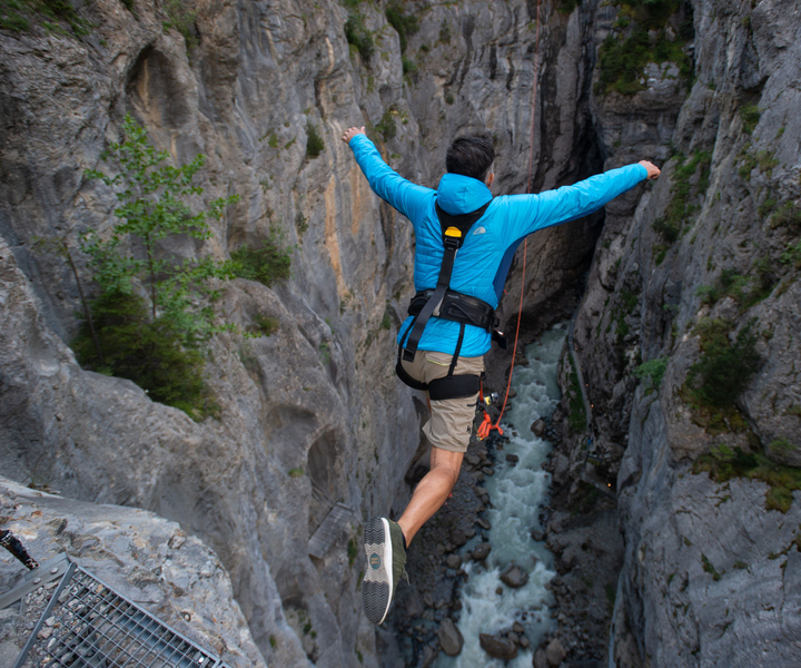 Interlaken: Canyon Swing em Grindelwald