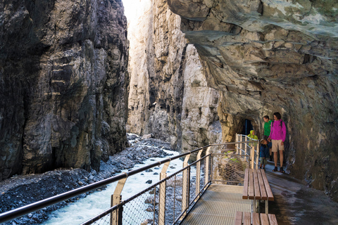 Interlaken: Canyon Swing in GrindelwaldCanyon Swing mit Abflug von Grindelwald