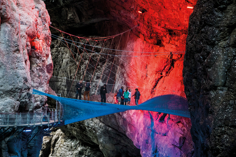 Interlaken: Canyon Swing in GrindelwaldCanyon Swing mit Abflug von Grindelwald