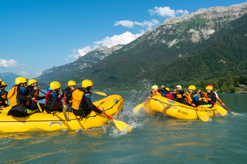 Von Interlaken aus: Familien-Rafting