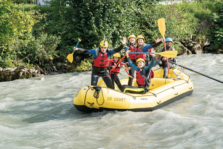 Von Interlaken aus: Familien-Rafting