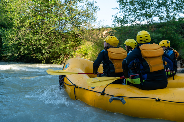 De Interlaken: Rafting em família