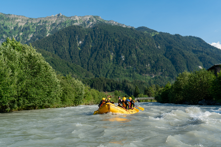 De Interlaken: Rafting em família