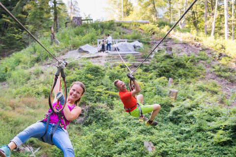 Seilpark Interlaken: Kletter-Ticket