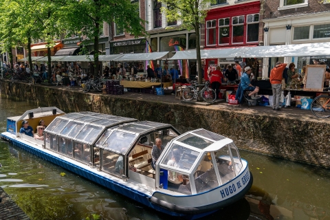 Delft: rondvaart met begeleid commentaar