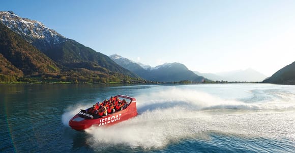 Interlaken: Scenic Jetboat Ride on Lake Brienz