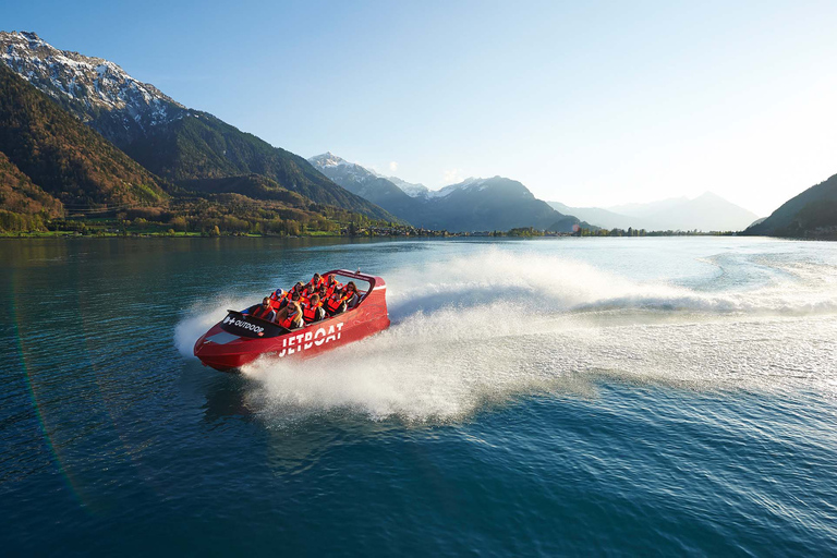 Interlaken: Passeio panorâmico de jetboat no Lago BrienzInterlaken: passeio panorâmico de jetboat no lago Brienz