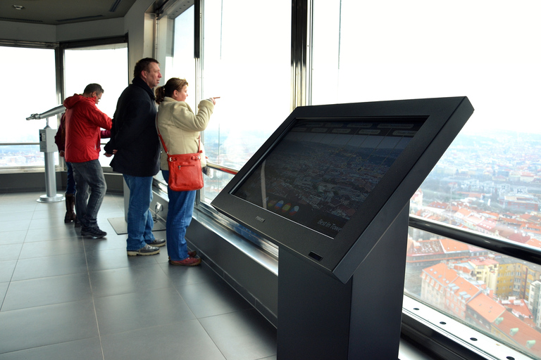 Prague : Billet d&#039;entrée pour l&#039;observatoire de la tour de télévision de Žižkov