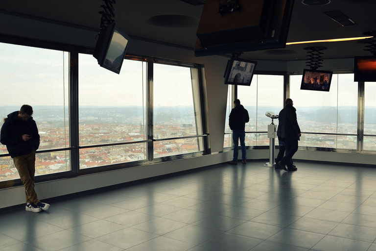 Prague : Billet d&#039;entrée pour l&#039;observatoire de la tour de télévision de Žižkov