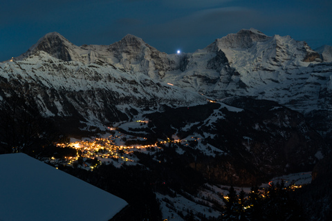 From Interlaken: Night Sledding