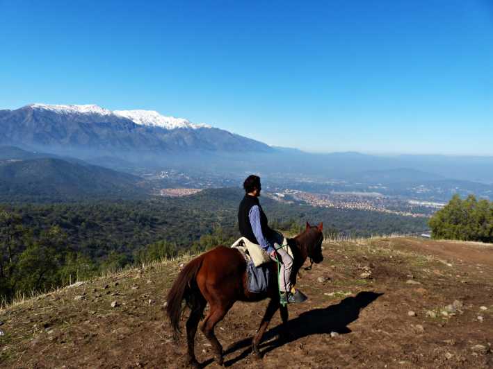 Santiago: Andes Horseback Ride with Lunch, Cheese, and Wine
