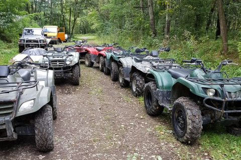 Krakow: Off-Road Quad Bike Tour with Lunch and Transfer Beginner Tour