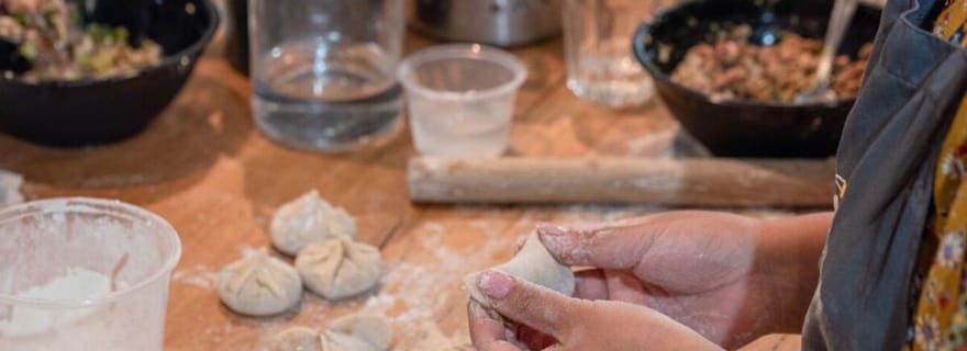 Melbourne : Cours de cuisine de boulettes chinoises avec un verre
