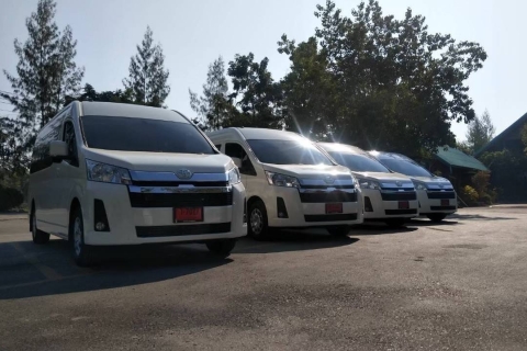 Private Van-Vermietung mit Fahrer BKK/Ayutya/Patya/HuHin/Kanbu10-stündige Fahrzeug- und Fahrermiete (Maxus 9 100%elektrischer MPV)