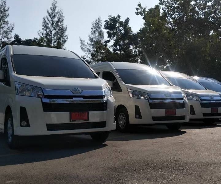 Private Van verhuur met chauffeur BKK/Ayutya/Patya/HuHin/Kanbu