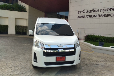 Private Van-Vermietung mit Fahrer BKK/Ayutya/Patya/HuHin/Kanbu10-stündige Fahrzeug- und Fahrermiete (Maxus 9 100%elektrischer MPV)