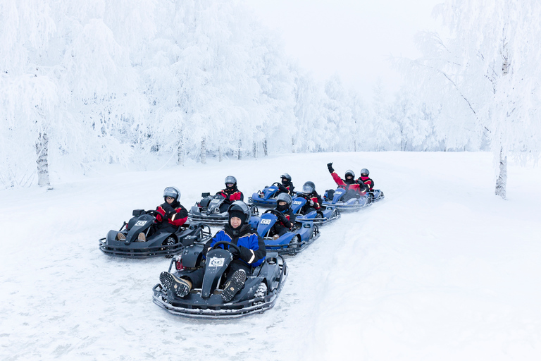 Rovaniemi: Ruta en karting por el hielo ártico