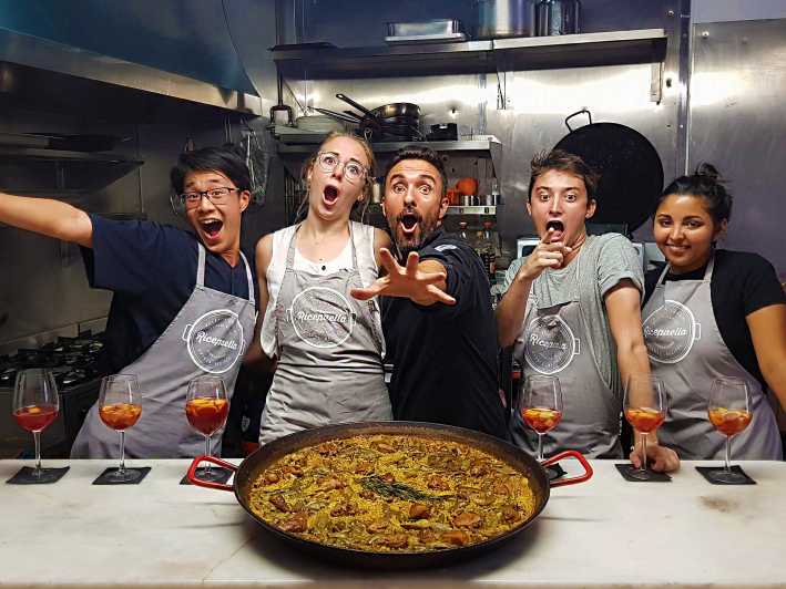 Valencia: clase tradicional de cocina de paella y cena