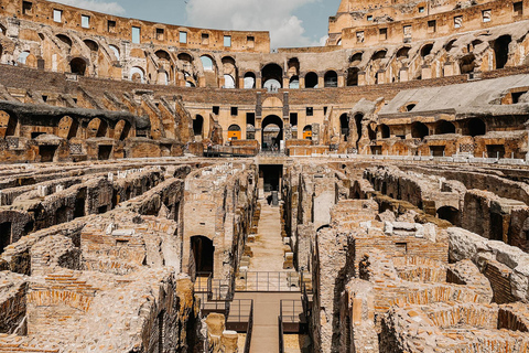 Colosseum Underground and Arena tour 7 people guarantee