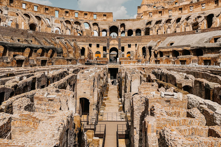 Colosseum Underground and Arena tour 7 people guarantee